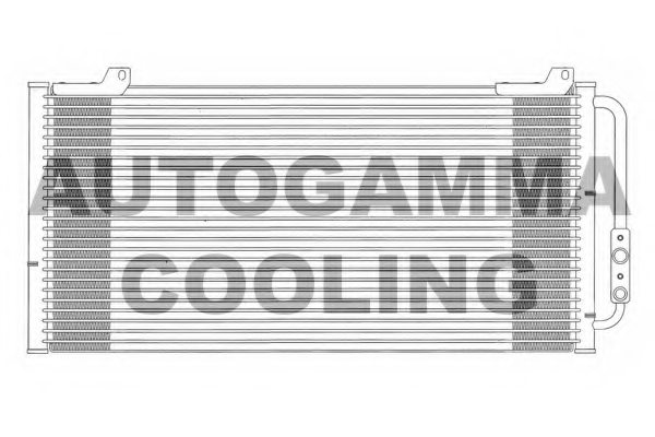 AUTOGAMMA 101846 Condenser, air conditioning